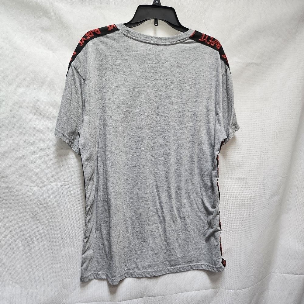 Fresh Laundry Savage Tattoo  Popeye Gray Red Short Sleeve Graphic Tee Size XL - Picture 4 of 5
